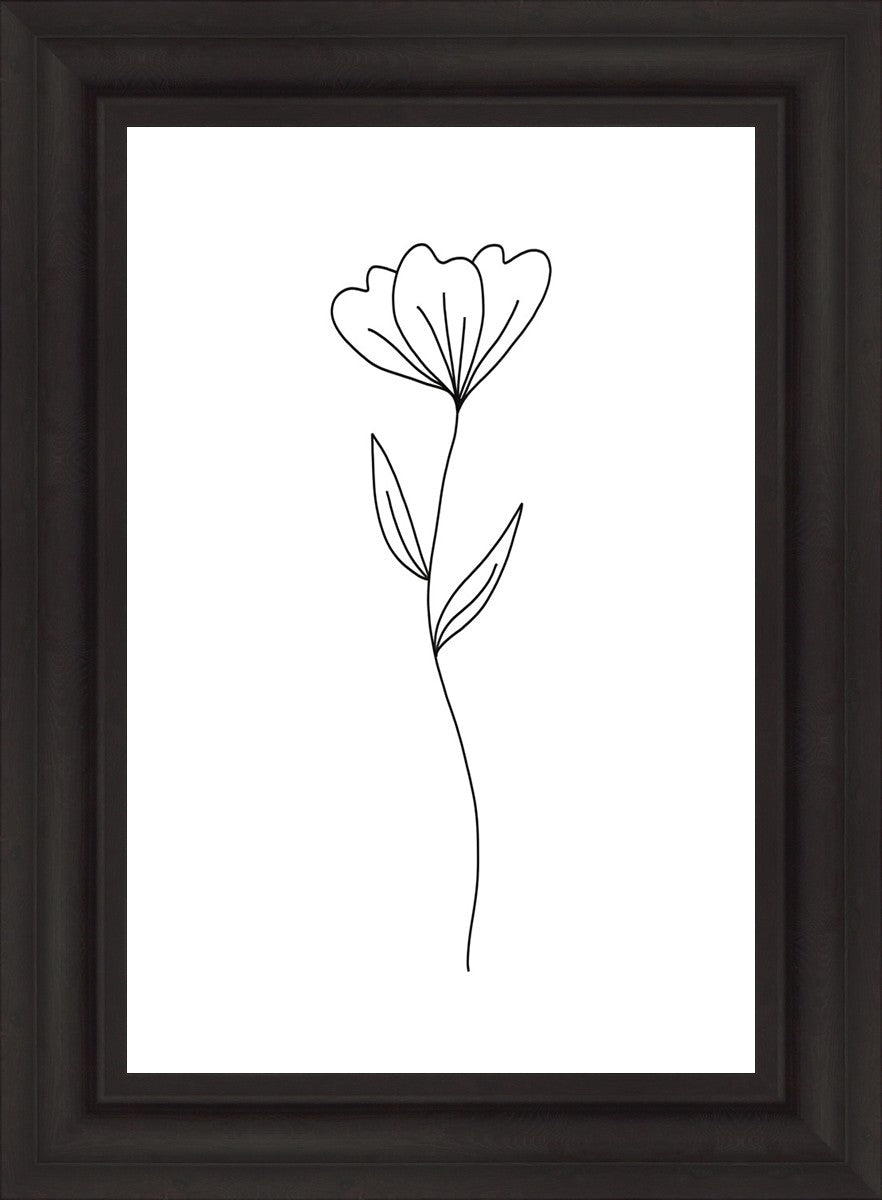 Minimalist Flower White