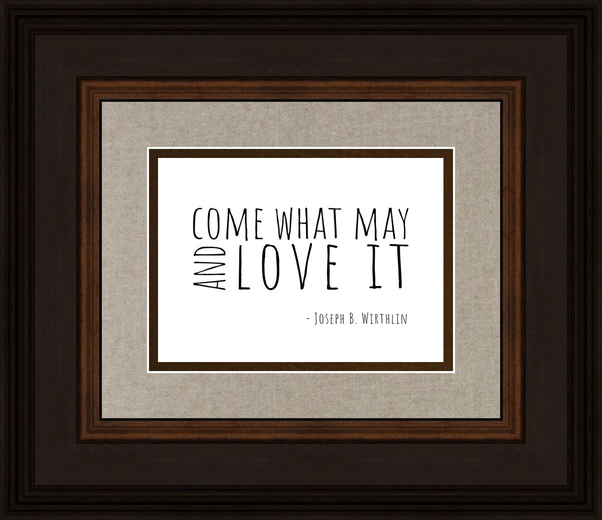Come What May