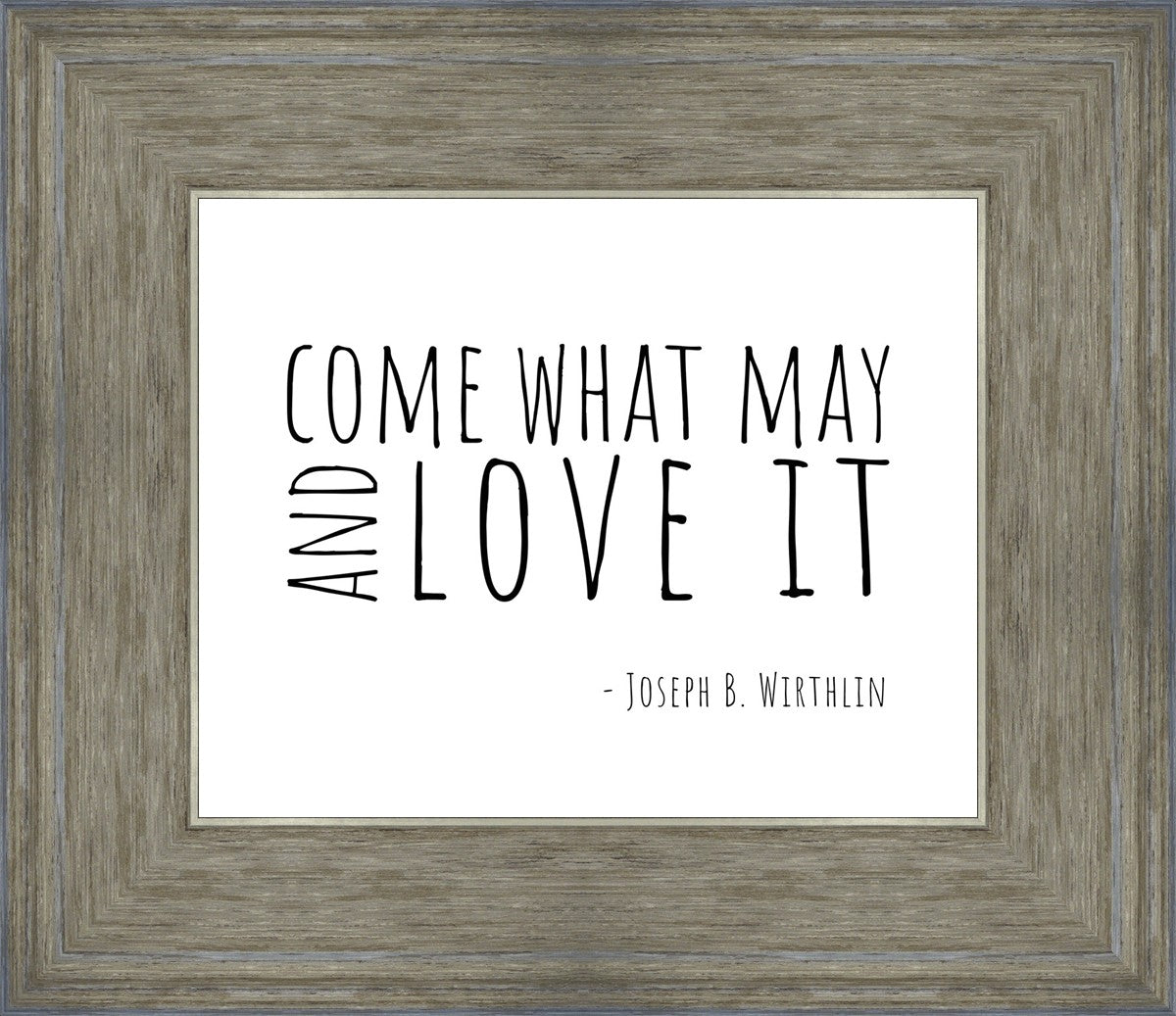 Come What May