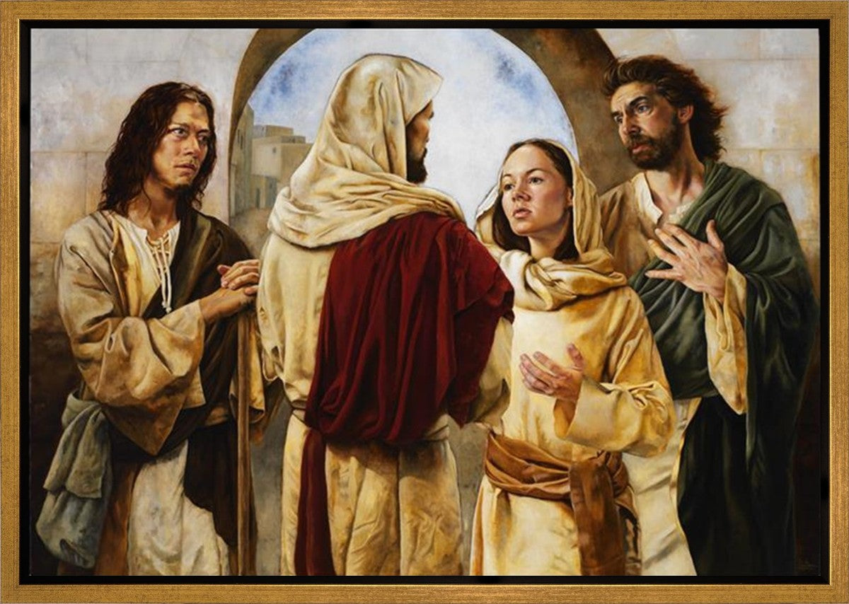 Martha's Witness Of Christ Gallery Wrap