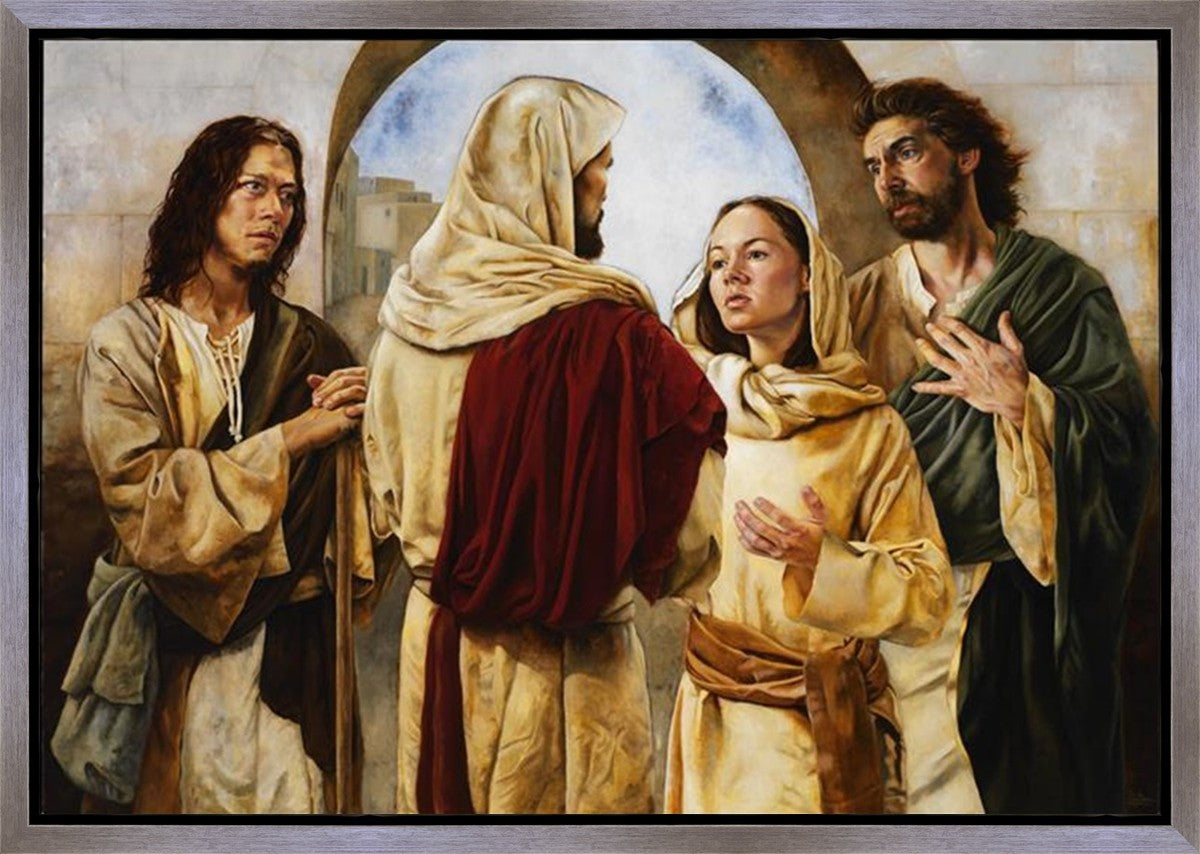 Martha's Witness Of Christ Gallery Wrap