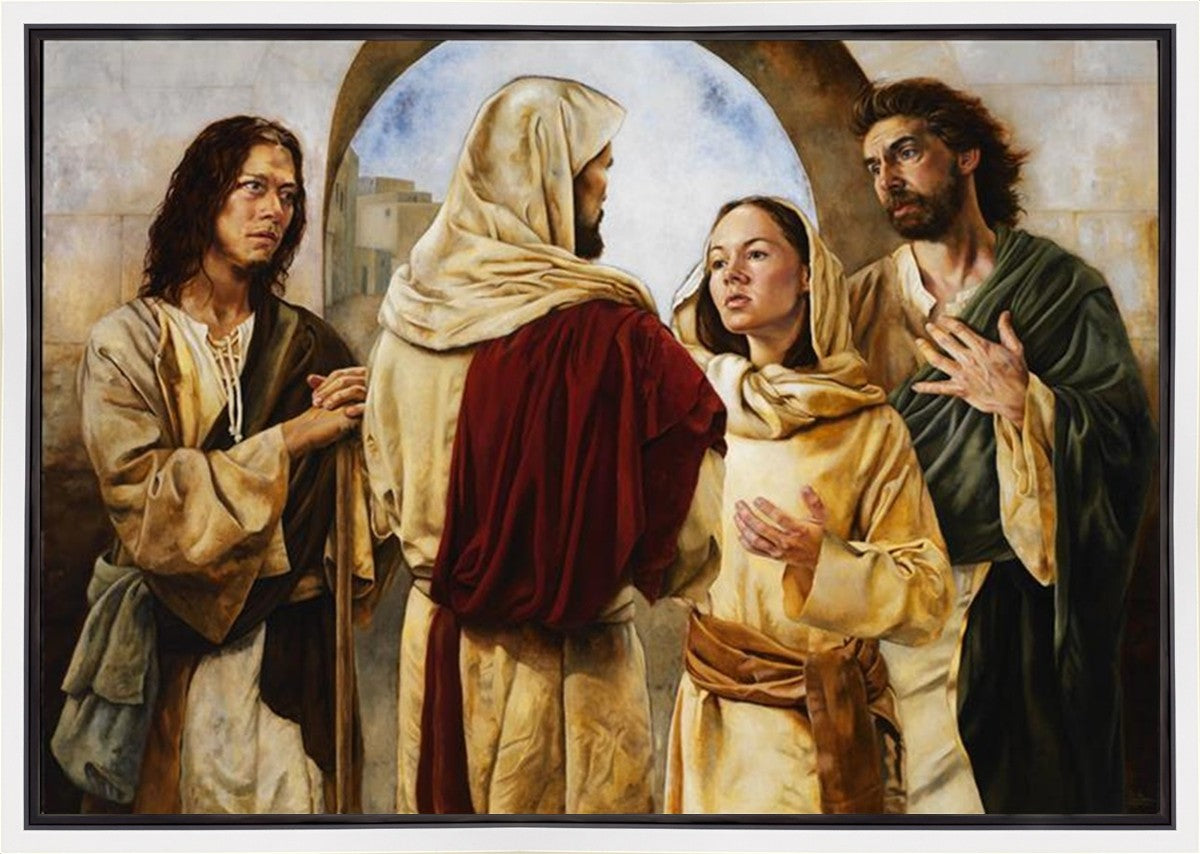 Martha's Witness Of Christ Gallery Wrap