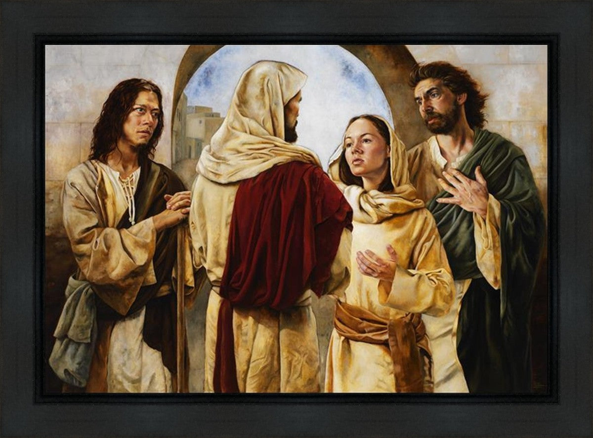 Martha's Witness Of Christ Gallery Wrap