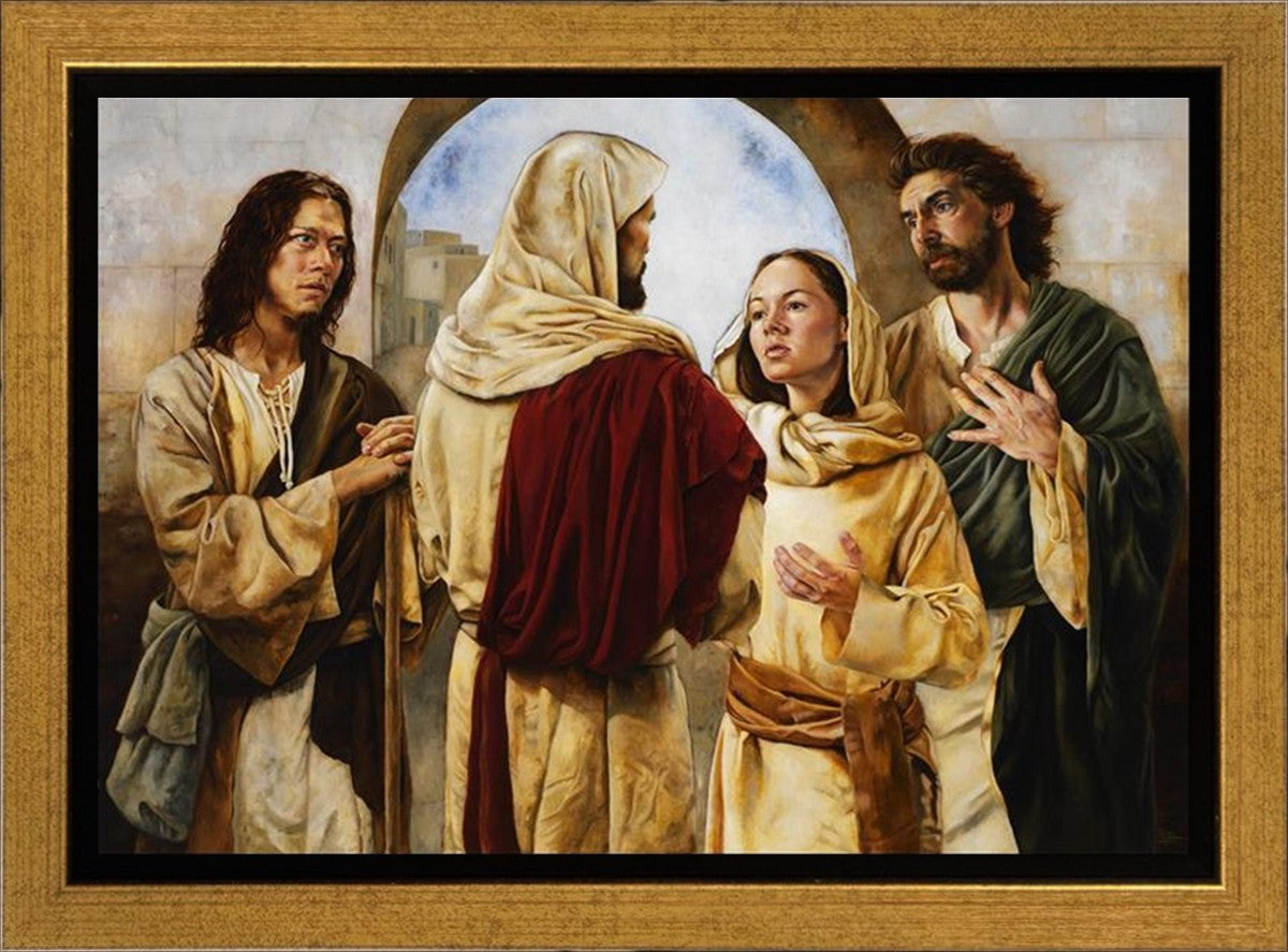 Martha's Witness Of Christ Gallery Wrap