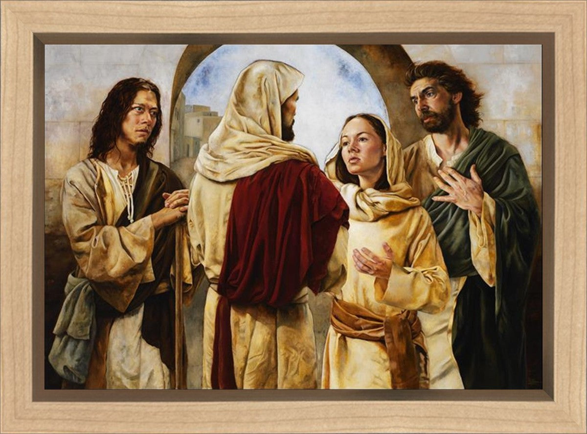 Martha's Witness Of Christ Gallery Wrap