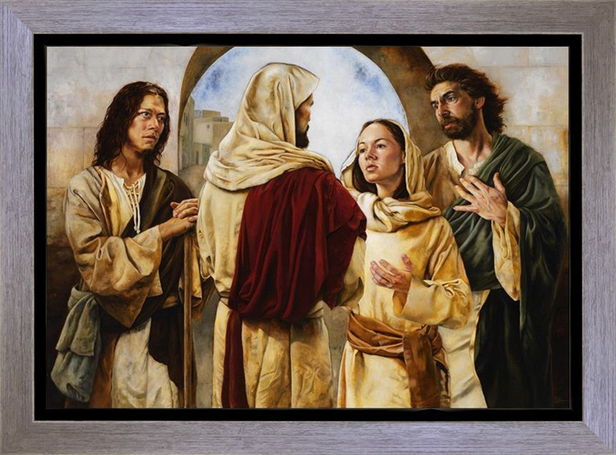 Martha's Witness Of Christ Gallery Wrap