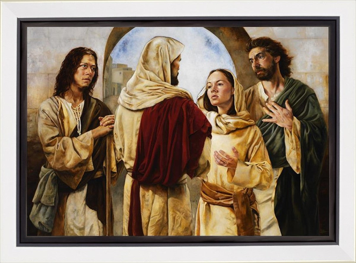 Martha's Witness Of Christ Gallery Wrap