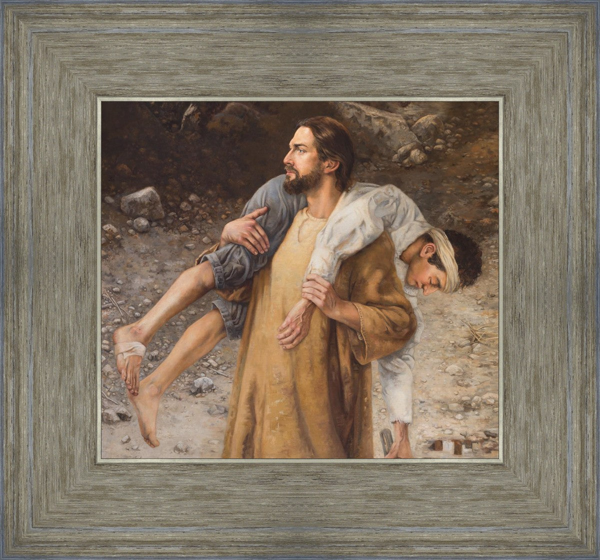 He Will Place You on His Shoulders and Carry You Home