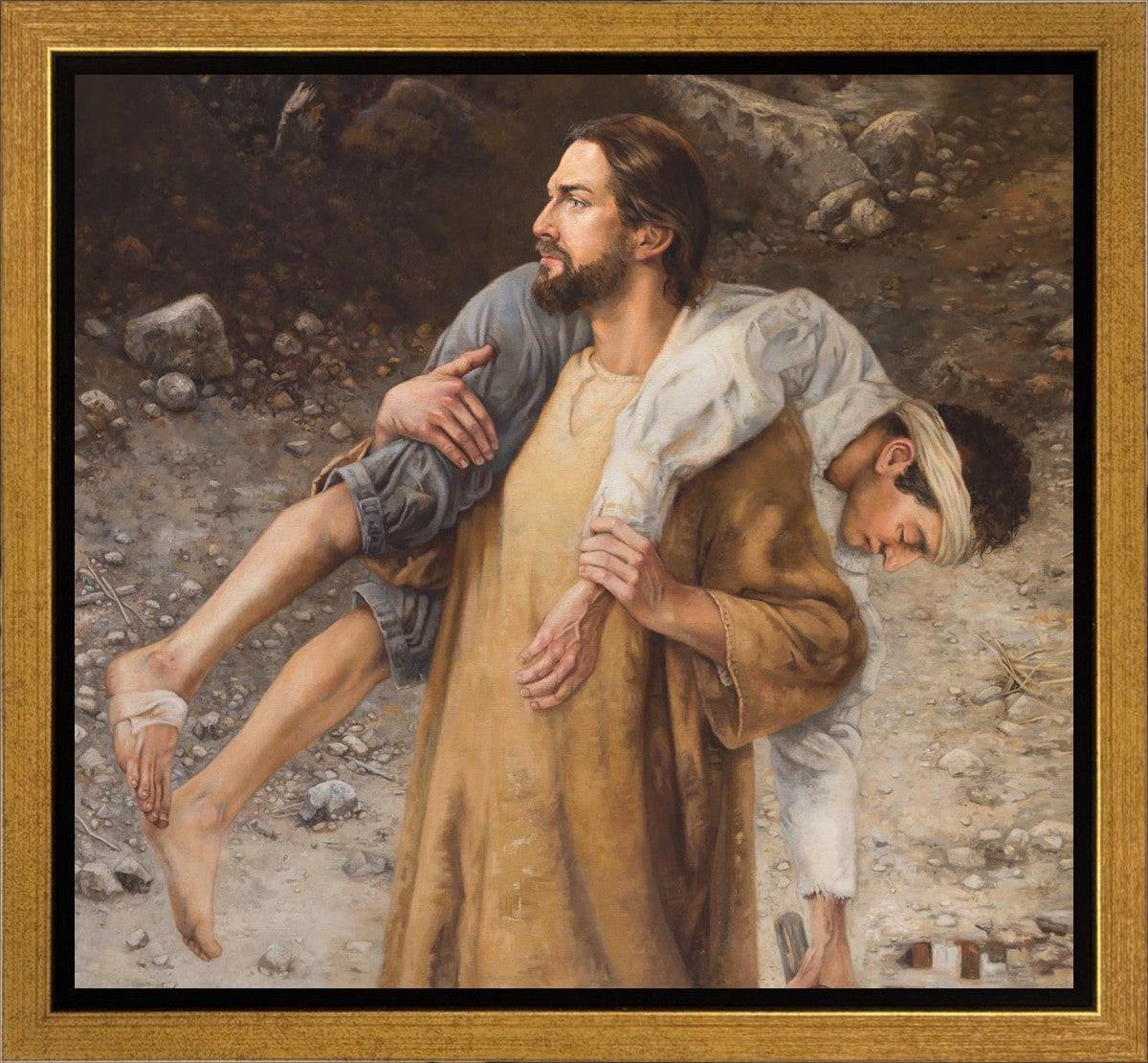 He Will Place You on His Shoulders and Carry You Home