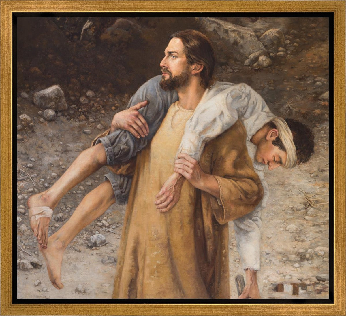 He Will Place You on His Shoulders and Carry You Home