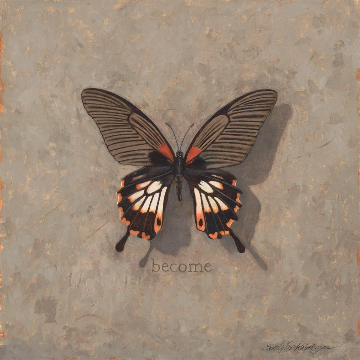 Become Monarch Gallery Wrap