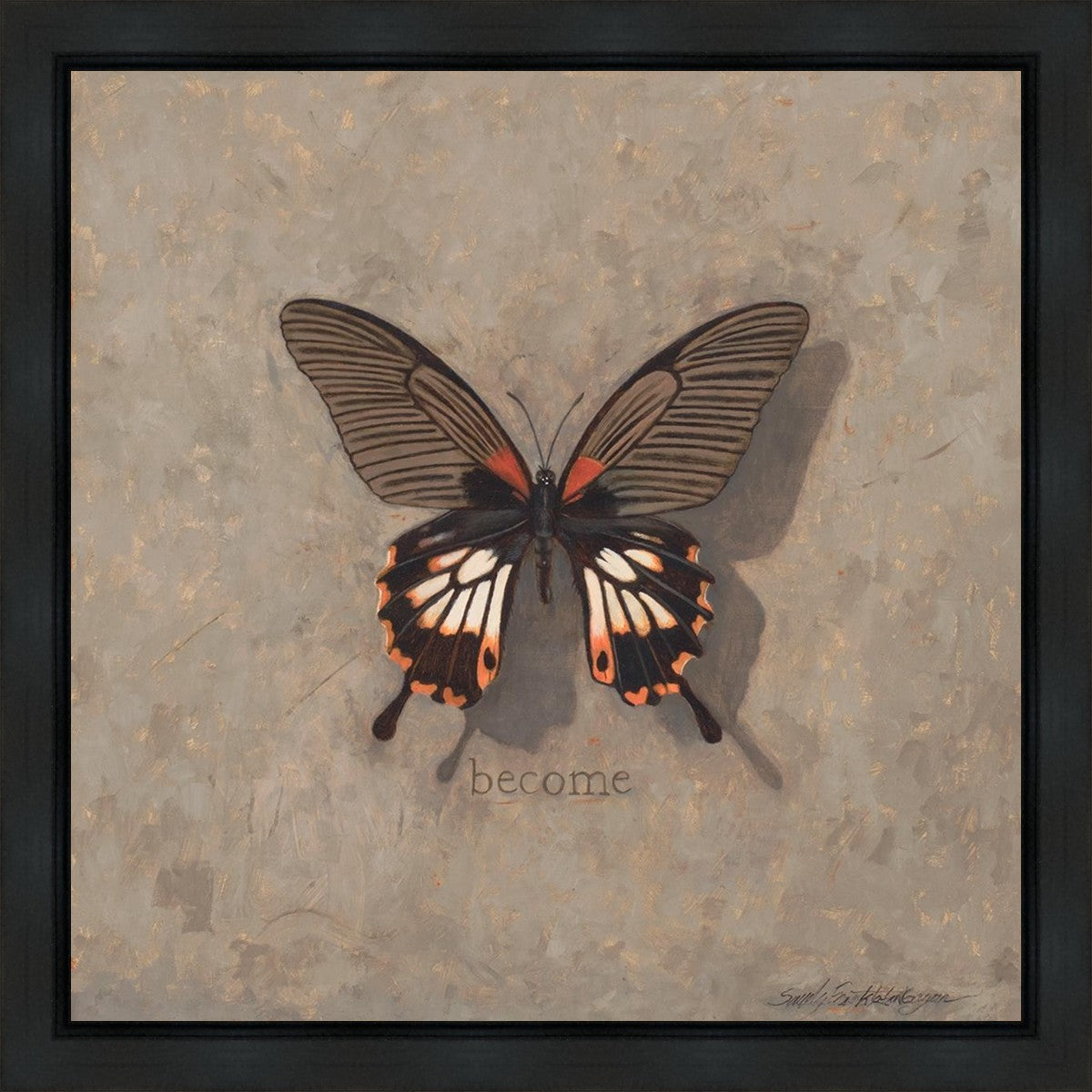 Become Monarch Gallery Wrap