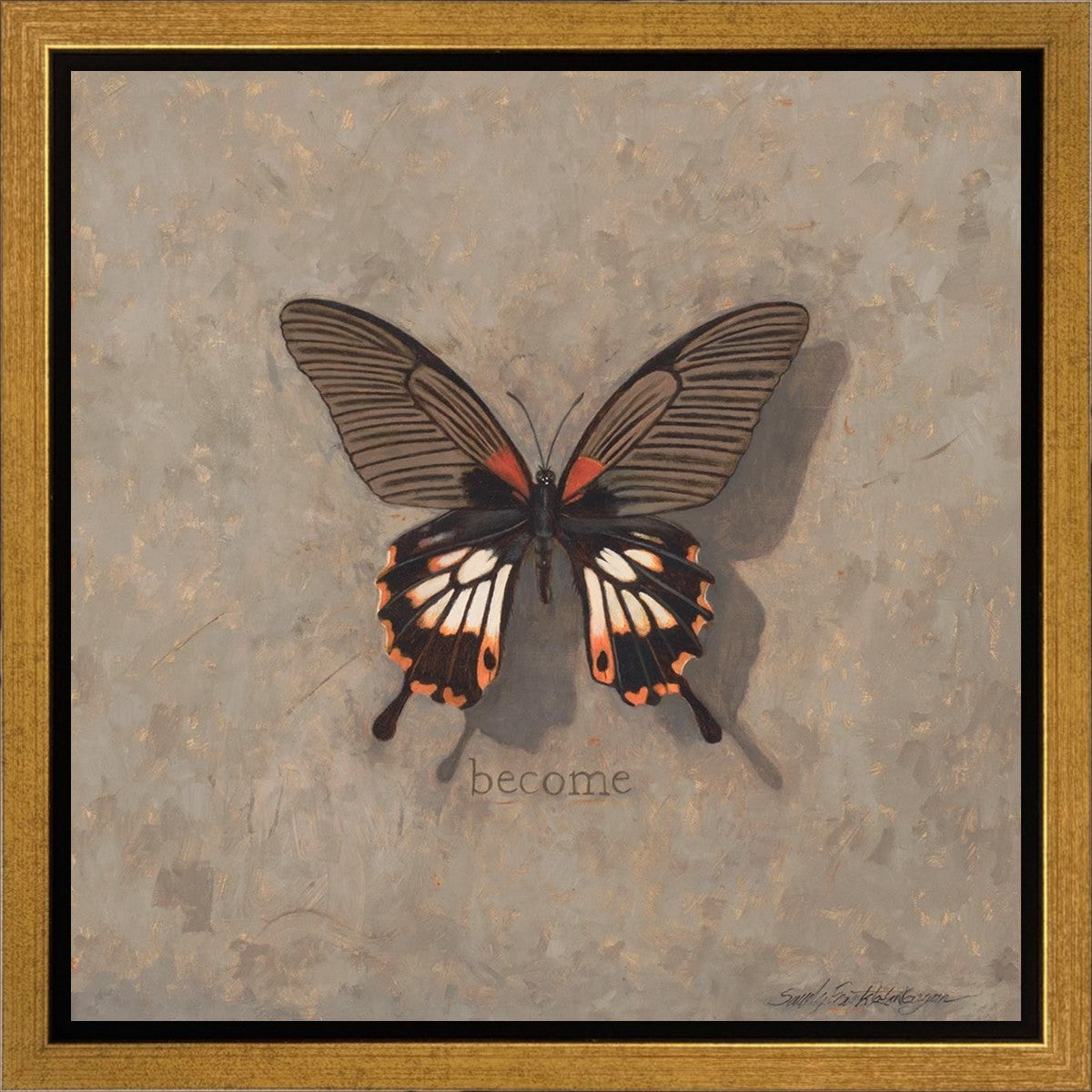 Become Monarch Gallery Wrap