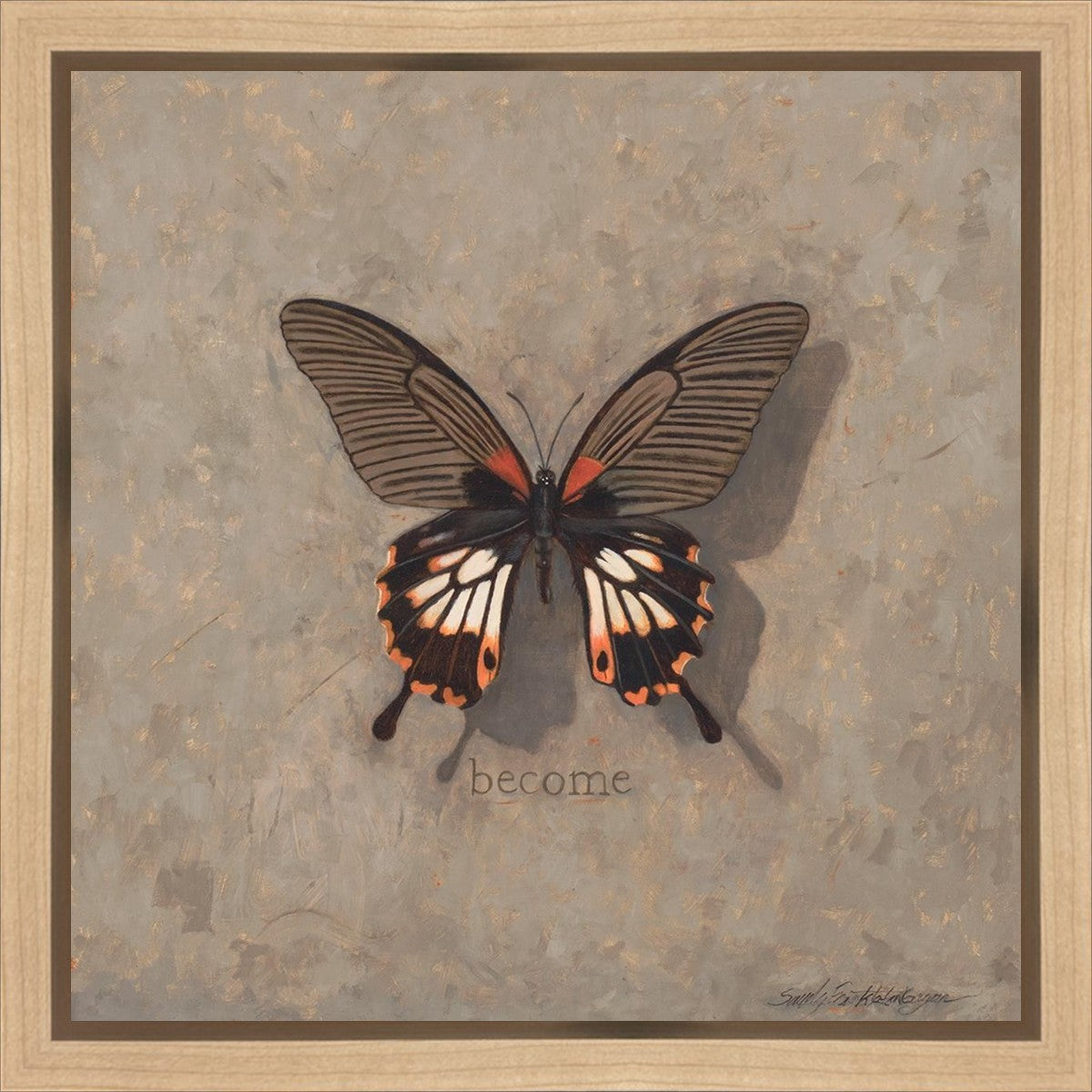 Become Monarch Gallery Wrap