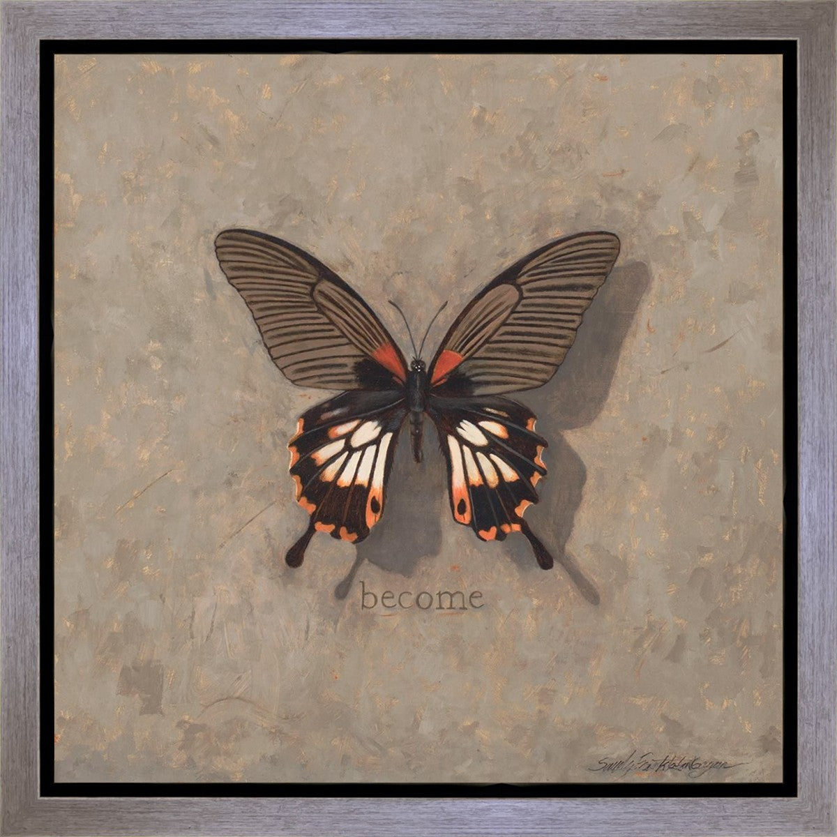Become Monarch Gallery Wrap