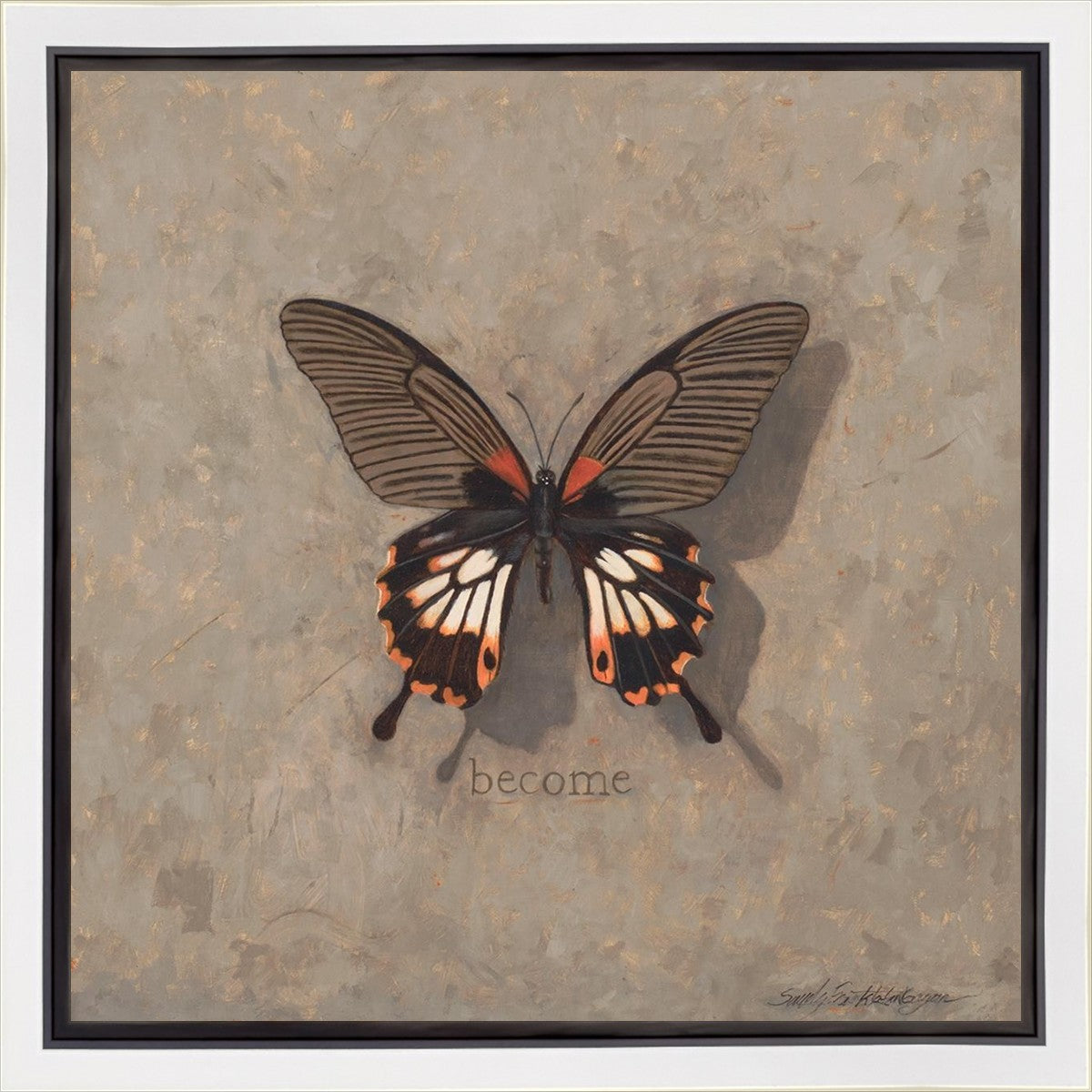 Become Monarch Gallery Wrap