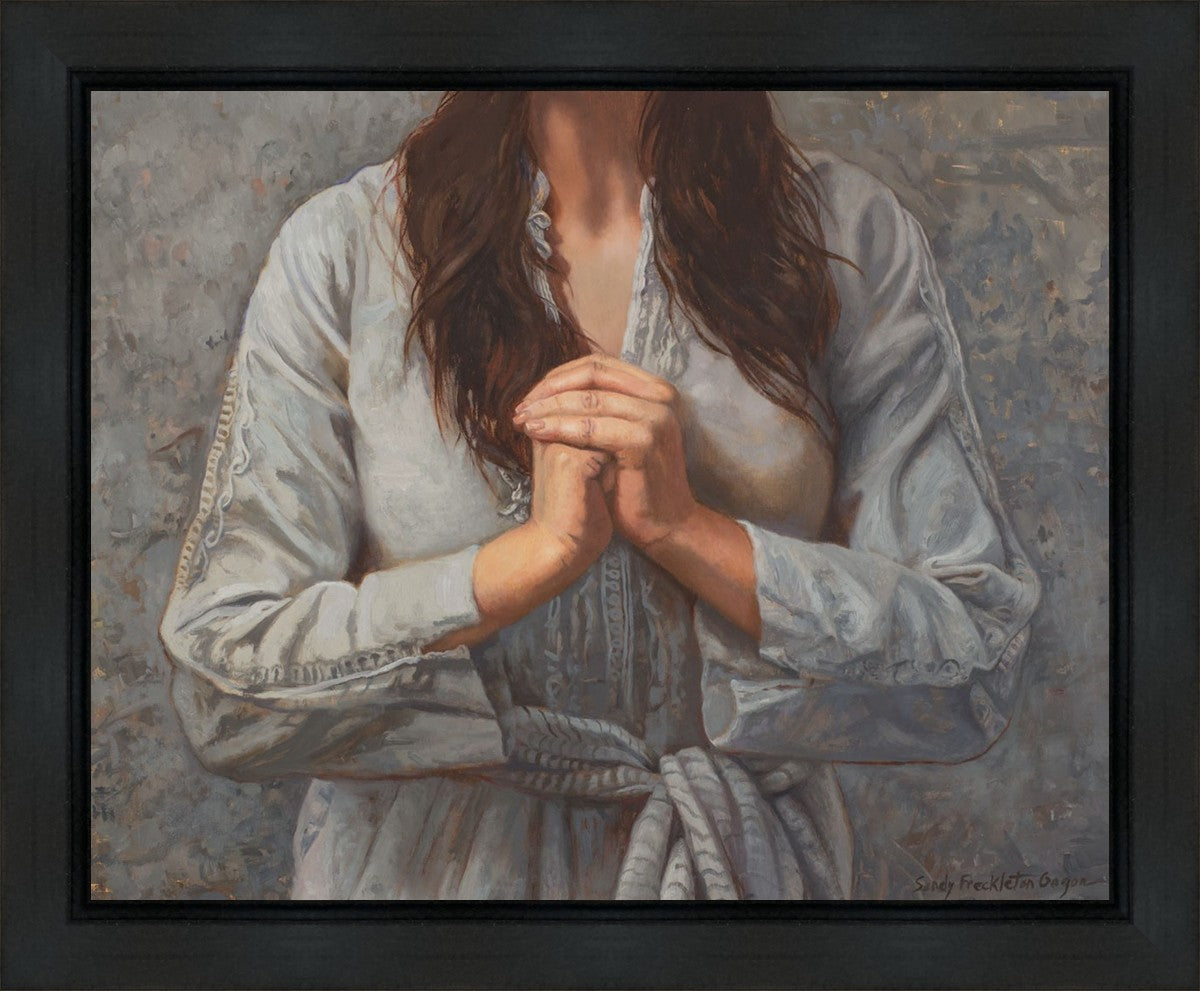 Mary Pondered Gallery Wrap