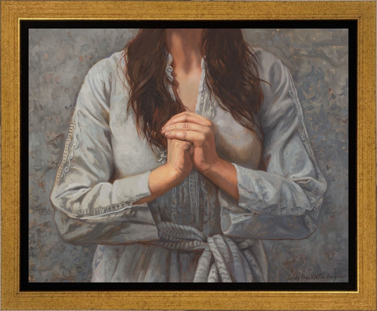 Mary Pondered Gallery Wrap