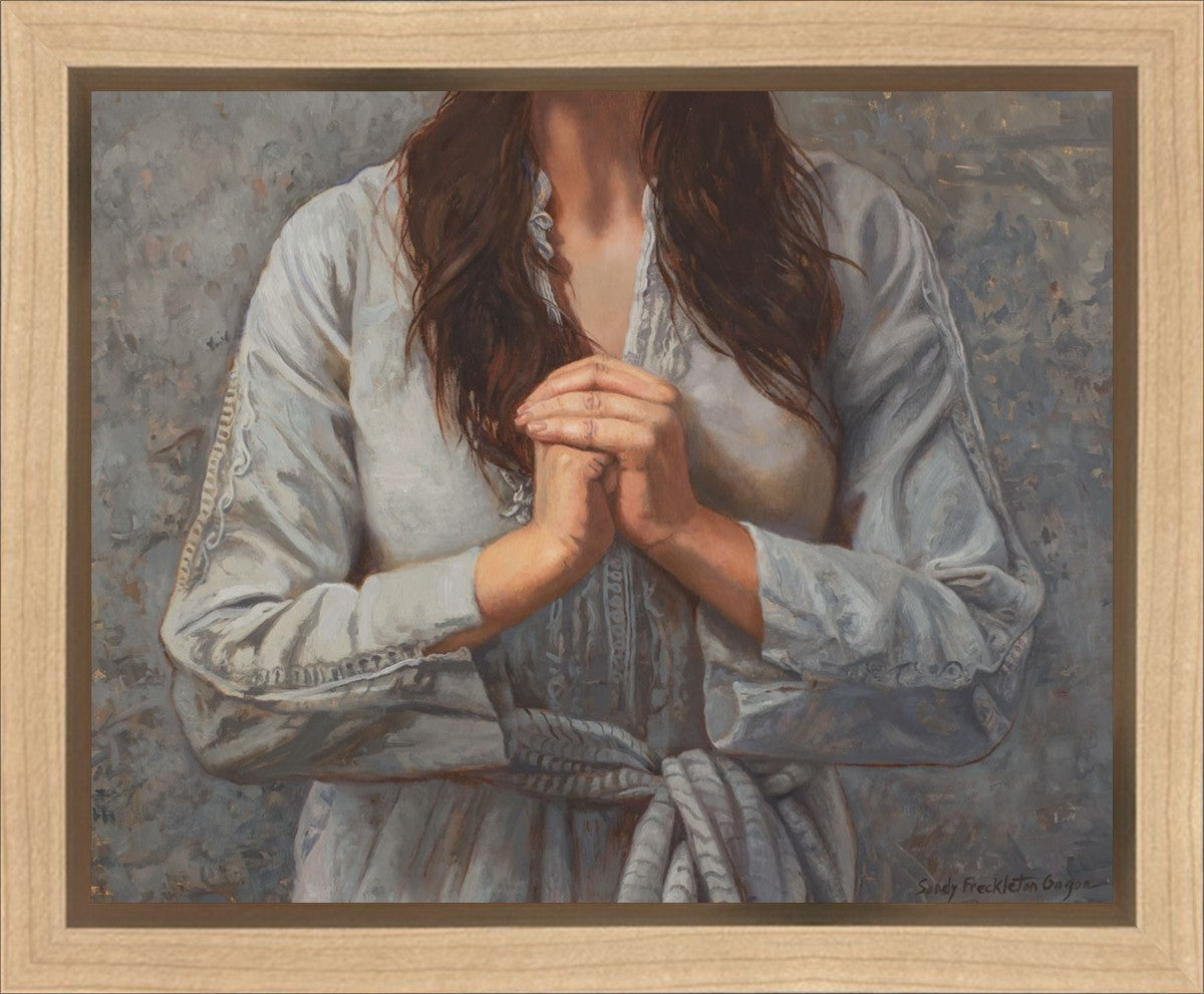 Mary Pondered Gallery Wrap