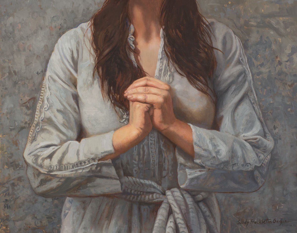 Mary Pondered Gallery Wrap