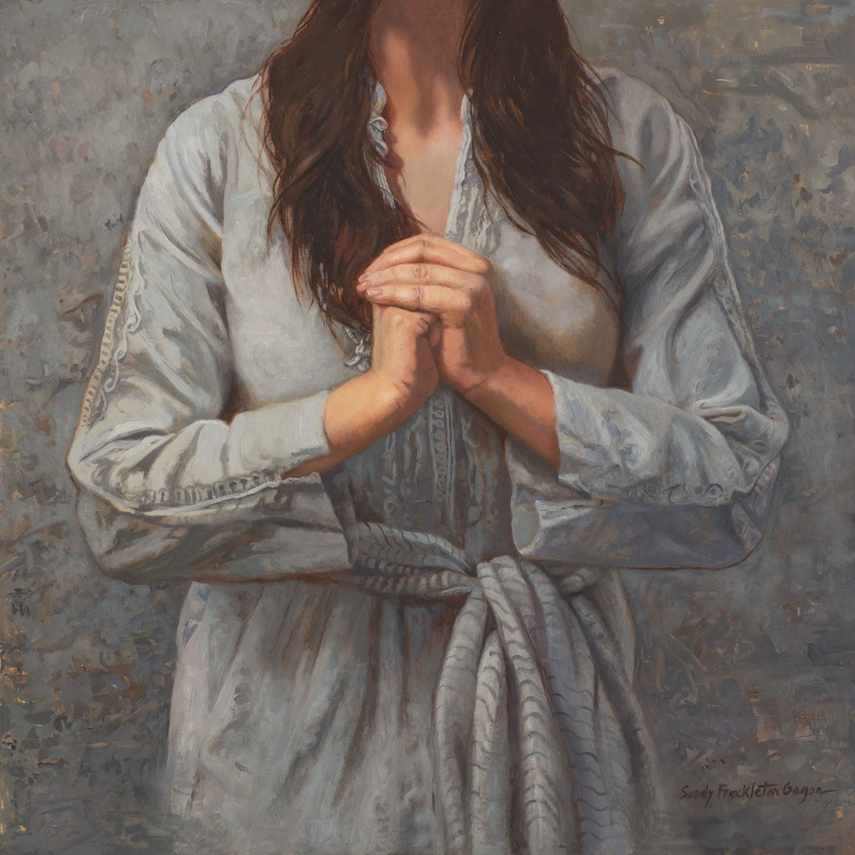 Mary Pondered Gallery Wrap