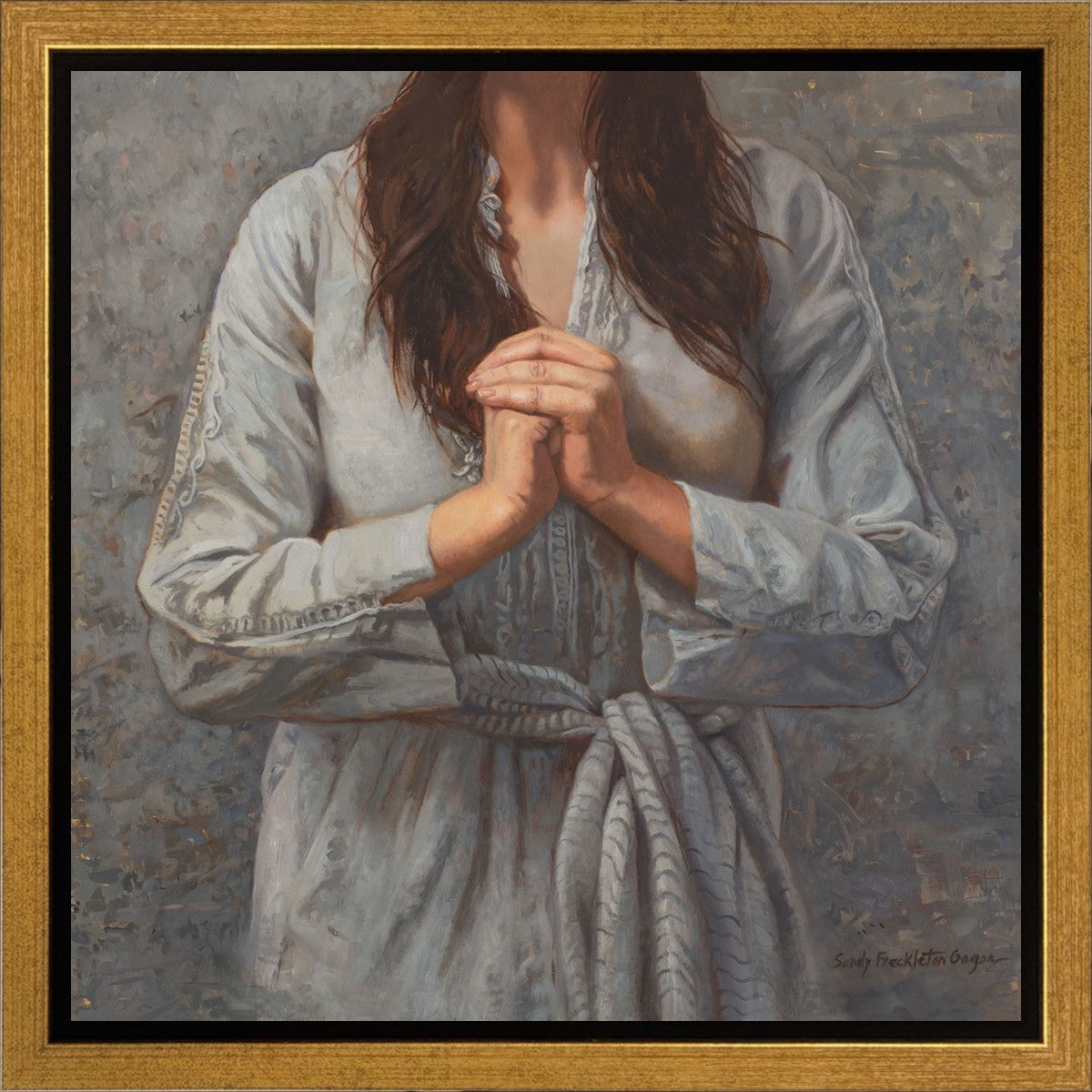Mary Pondered Gallery Wrap
