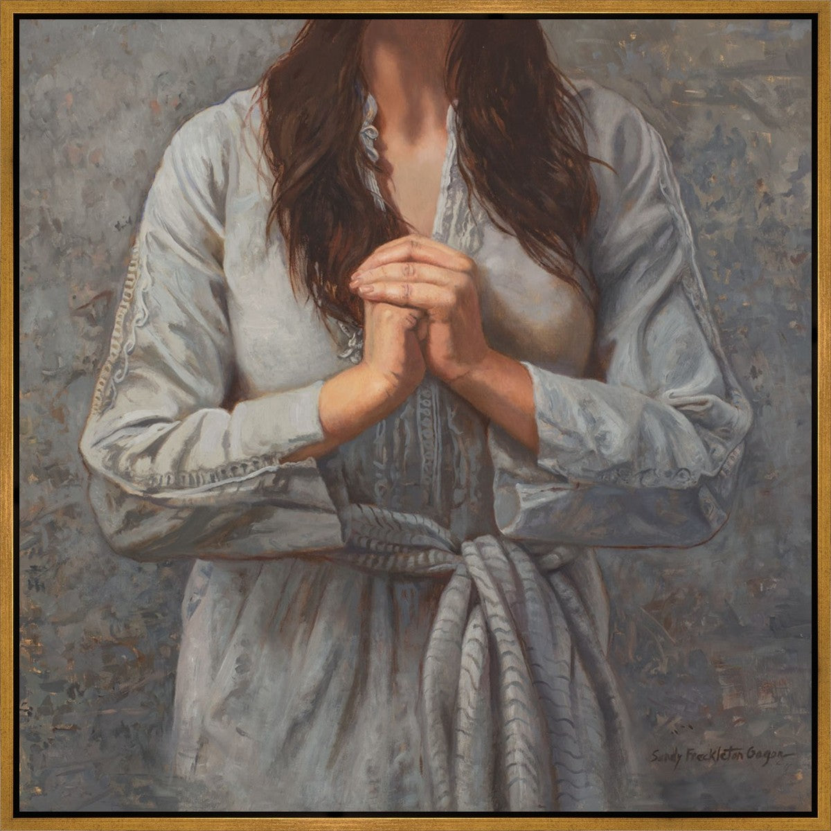 Mary Pondered Gallery Wrap