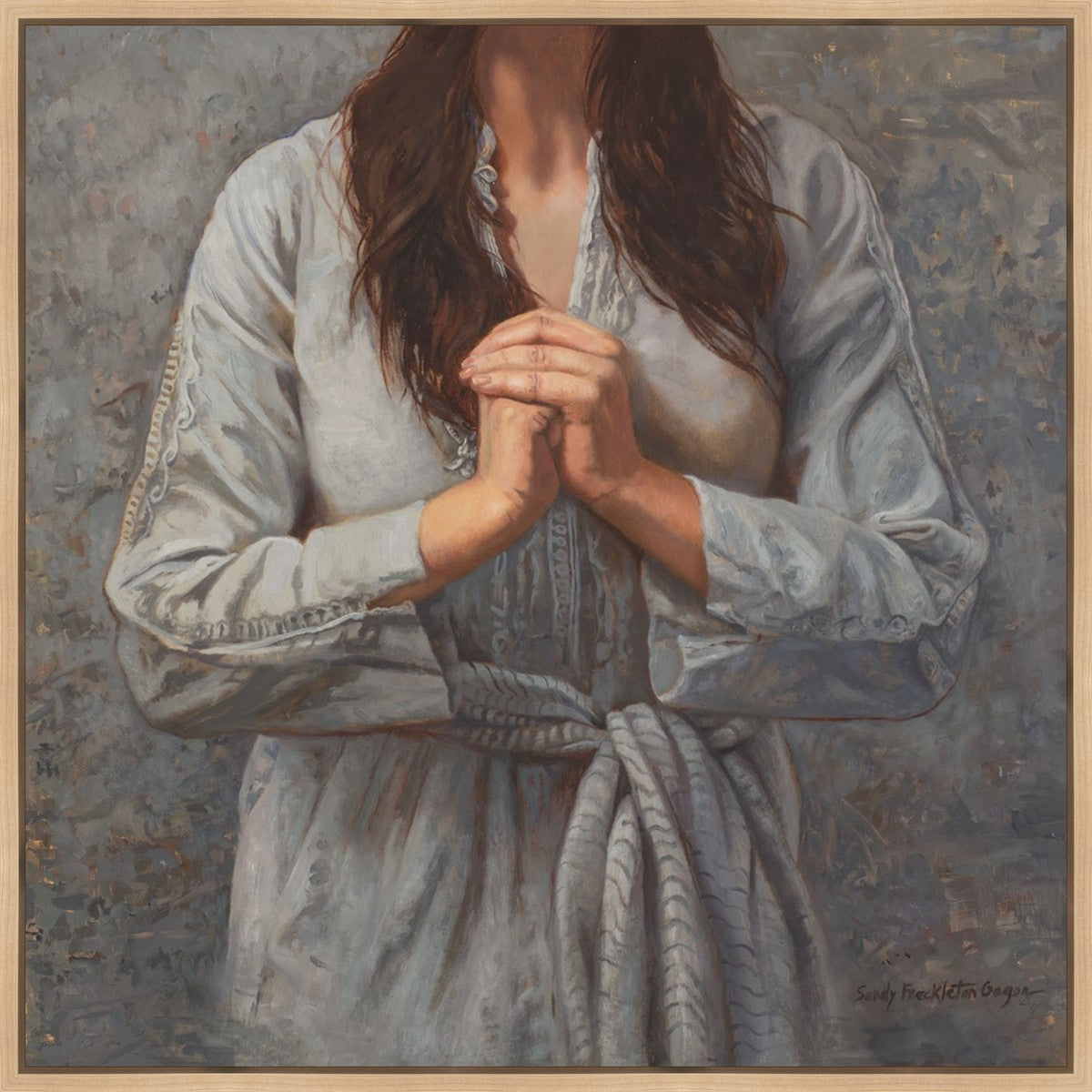 Mary Pondered Gallery Wrap