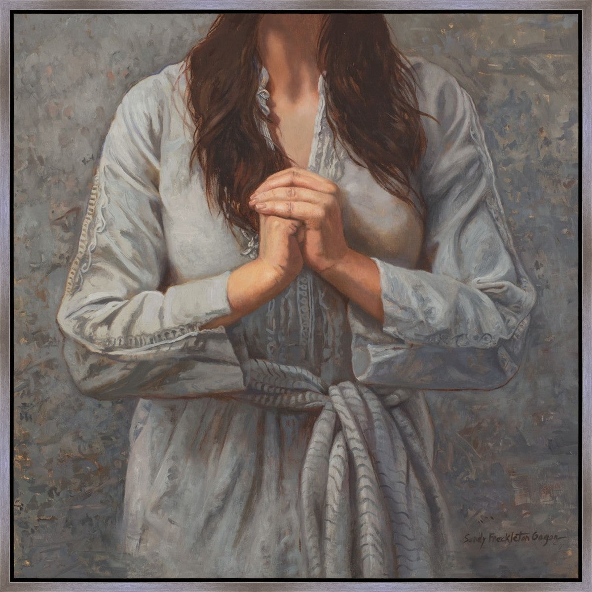 Mary Pondered Gallery Wrap