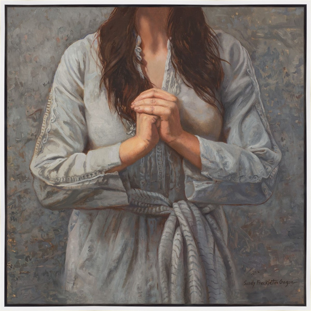 Mary Pondered Gallery Wrap