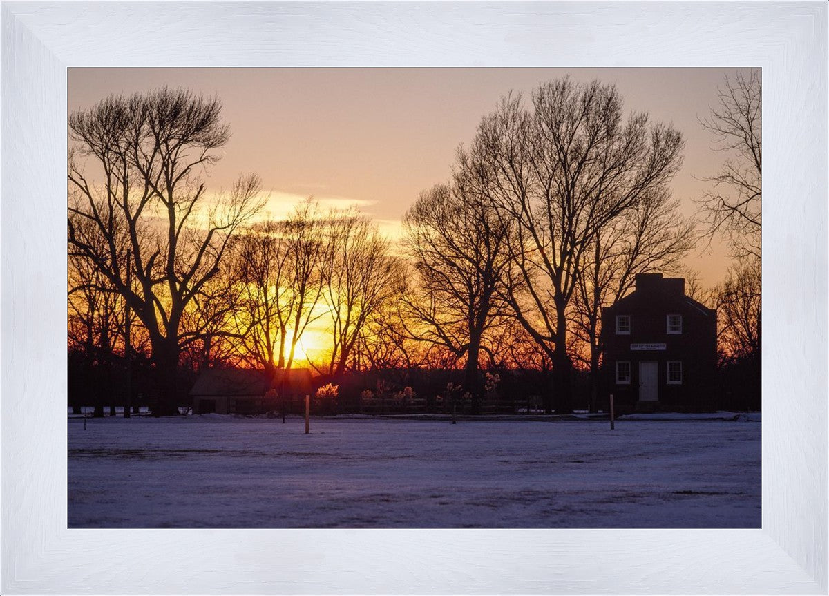 Plate 2 - Bootshop Sunset Winter
