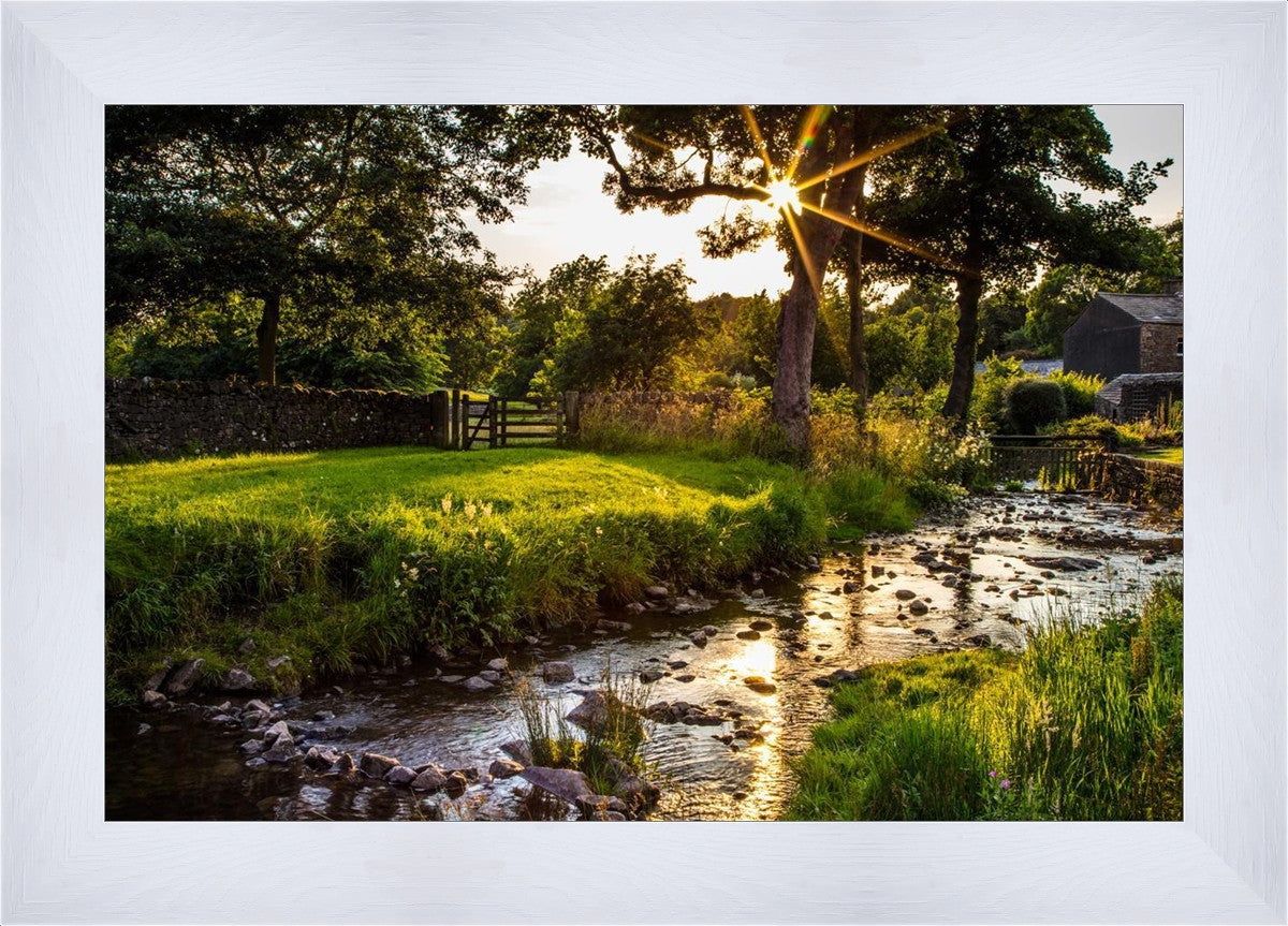 Plate 4 - Downham Spring Brook at Sunset