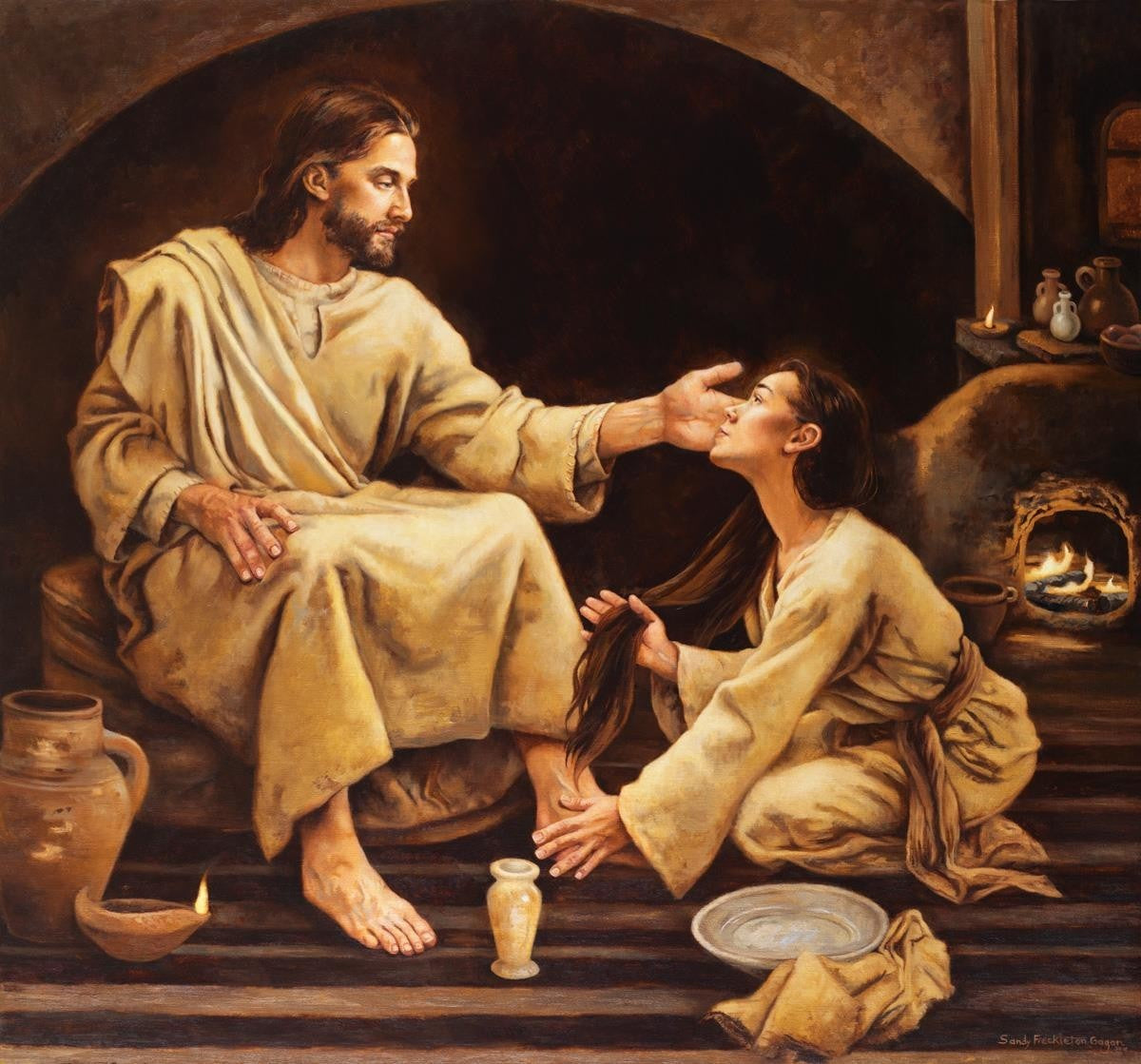 Because He First Loved Us Gallery Wrap