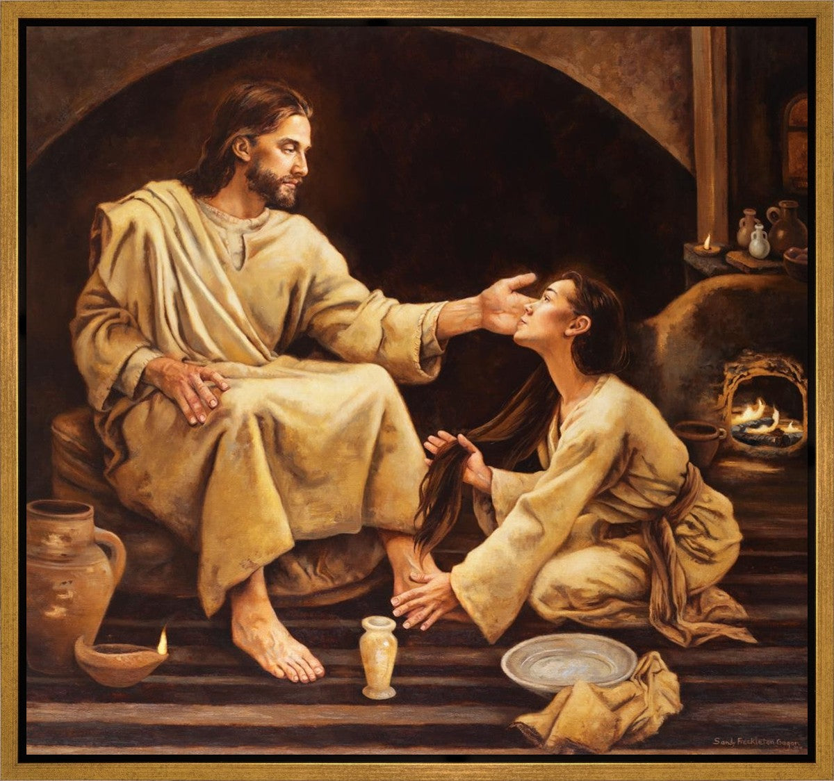 Because He First Loved Us Gallery Wrap
