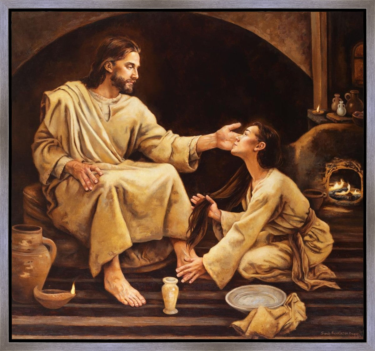 Because He First Loved Us Gallery Wrap