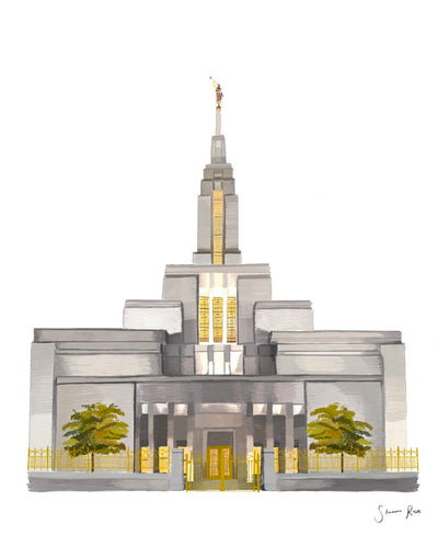 Draper Utah Temple Pictures & Art