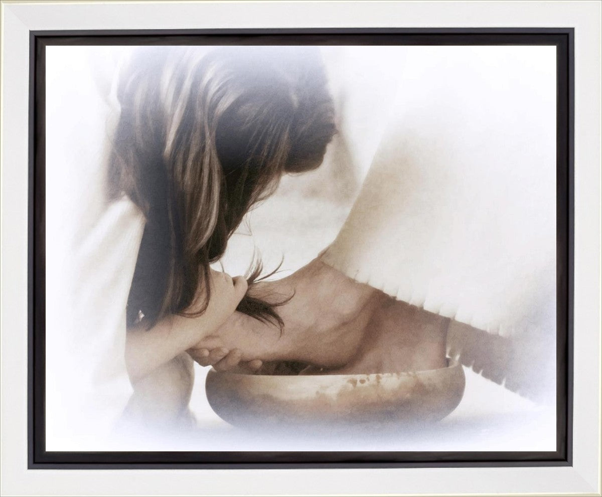 Then Took Mary (white) Gallery Wrap