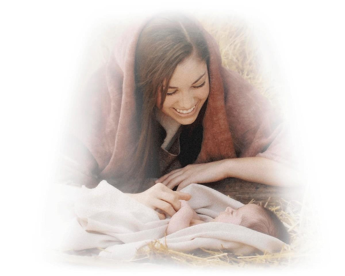 A Mothers Love (white) Gallery Wrap