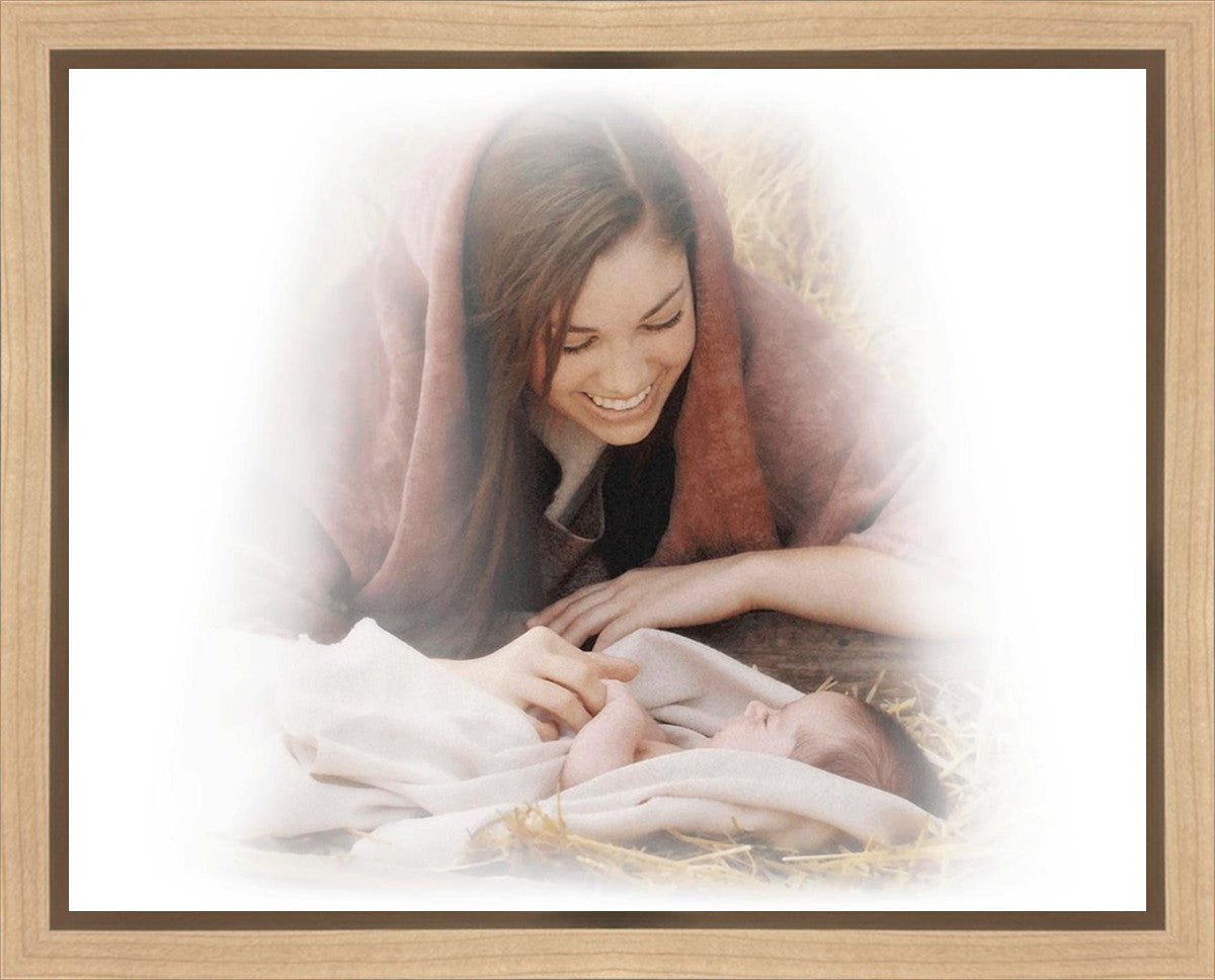 A Mothers Love (white) Gallery Wrap