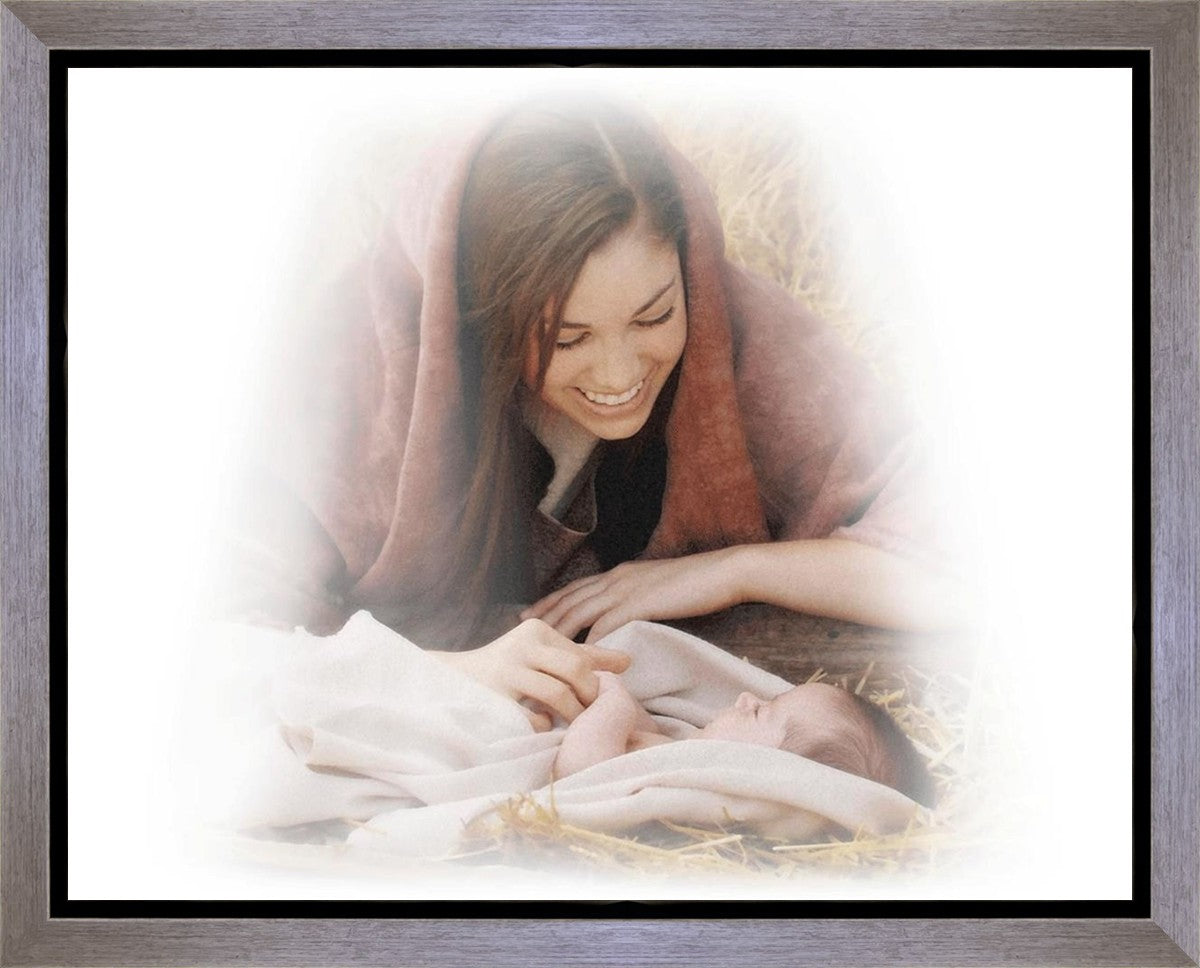 A Mothers Love (white) Gallery Wrap