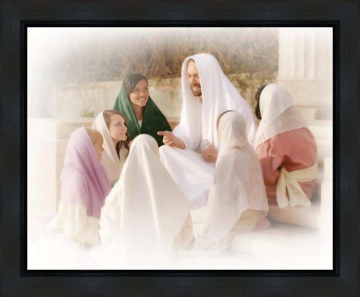 Young Women (white) Gallery Wrap