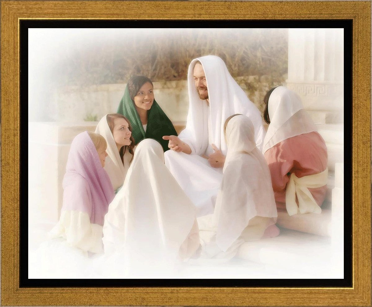 Young Women (white) Gallery Wrap