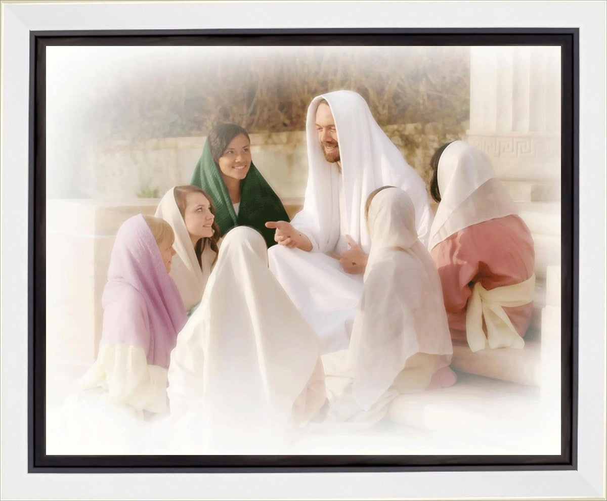 Young Women (white) Gallery Wrap