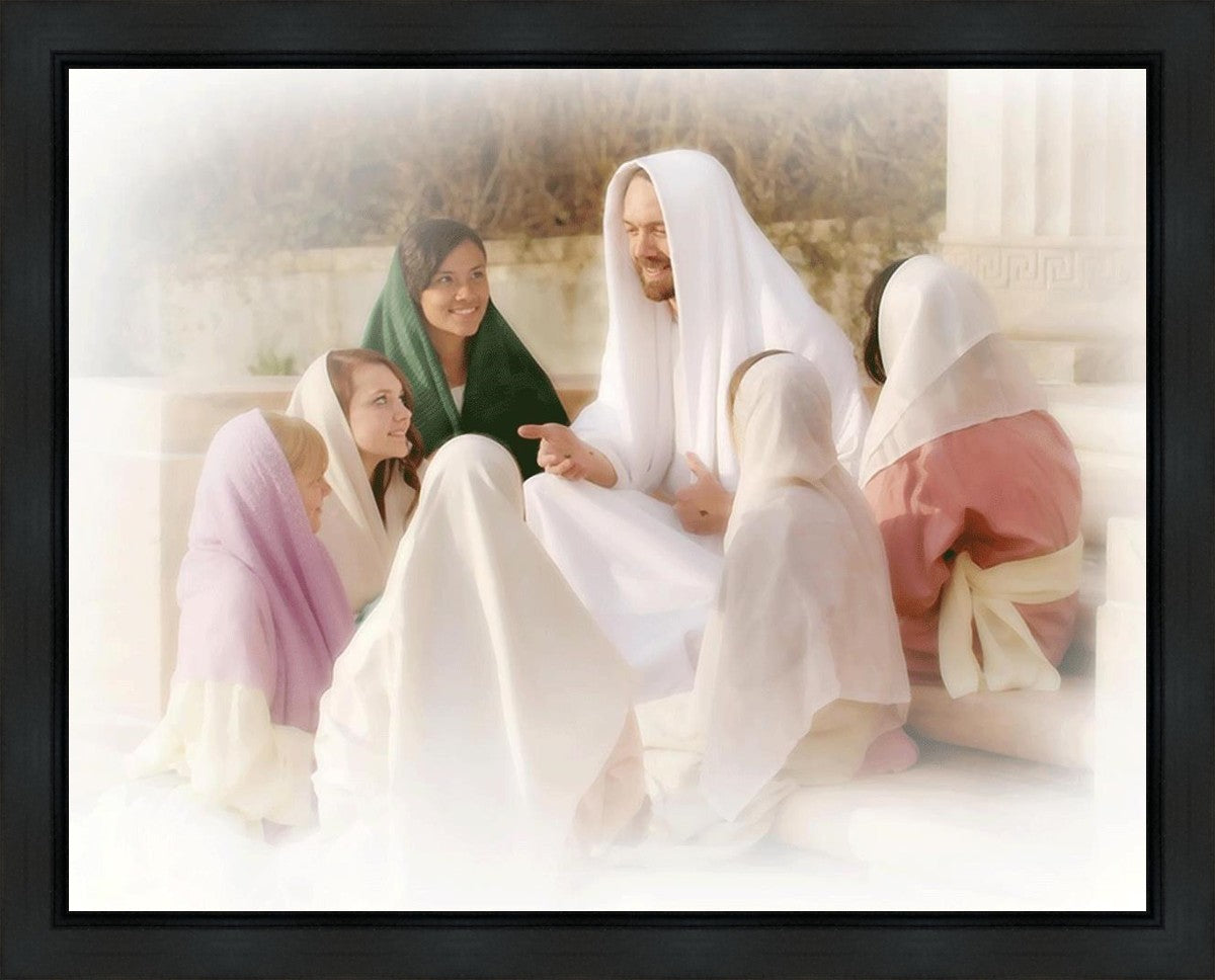 Young Women (white) Gallery Wrap