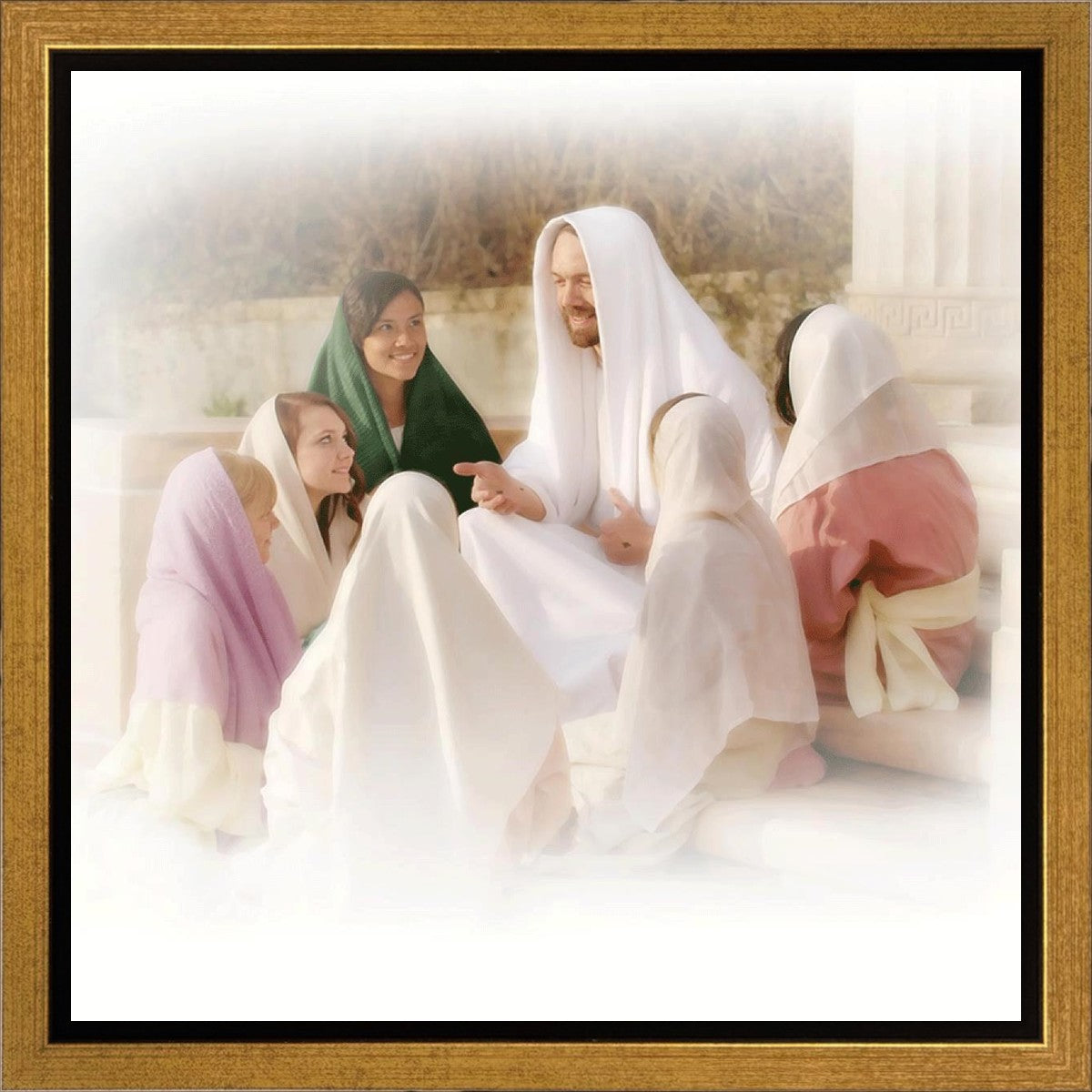 Young Women (white) Gallery Wrap