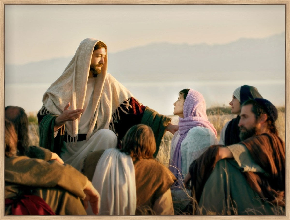 And His Mother Shall be Called Mary Large Wall Art Gallery Wrap