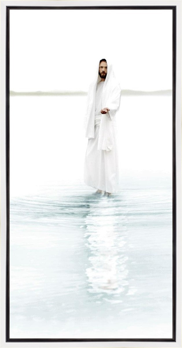 Come and see Blue Vertical Gallery Wrap