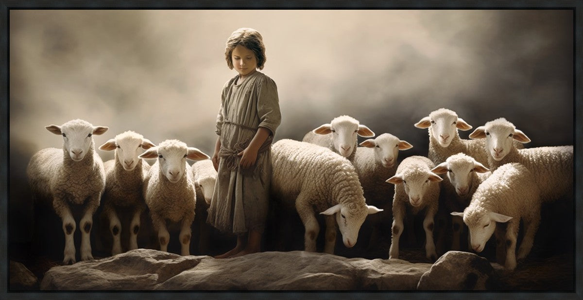 Of Lambs and Shepherds Gallery Wrap
