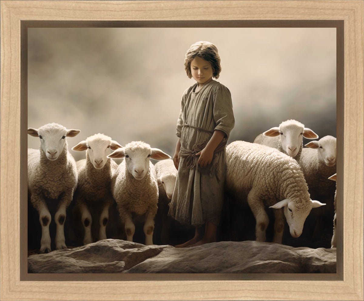 Of Lambs and Shepherds Gallery Wrap