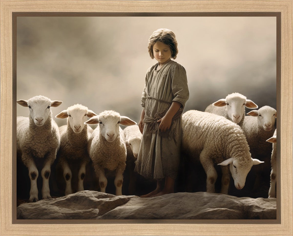 Of Lambs and Shepherds Gallery Wrap
